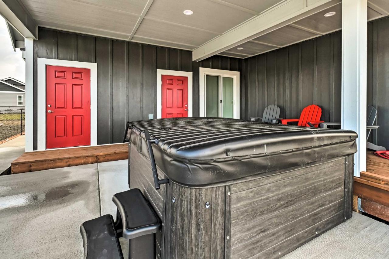 Villa Ocean Shores Getaway With Fireplace And Hot Tub! Exterior foto