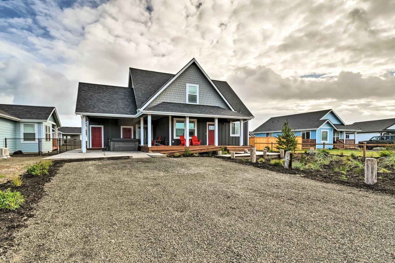 Villa Ocean Shores Getaway With Fireplace And Hot Tub! Exterior foto