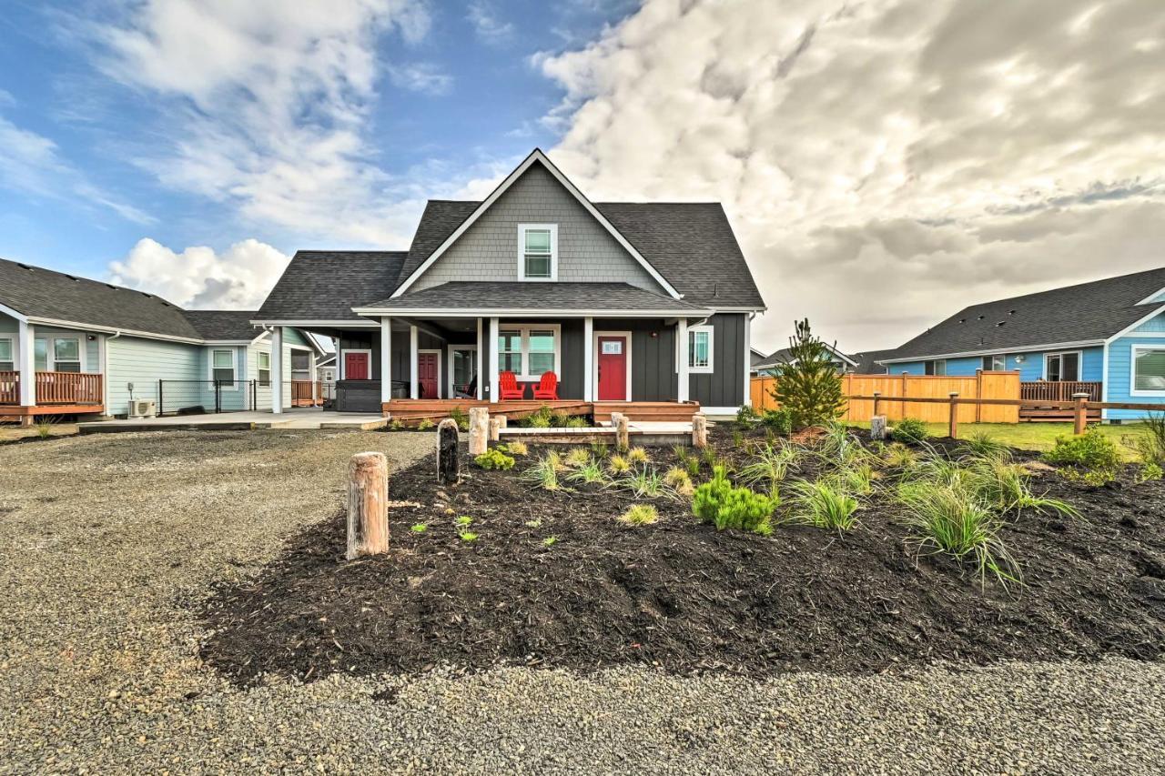 Villa Ocean Shores Getaway With Fireplace And Hot Tub! Exterior foto