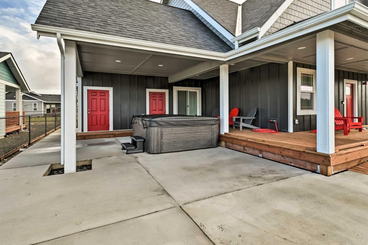 Villa Ocean Shores Getaway With Fireplace And Hot Tub! Exterior foto